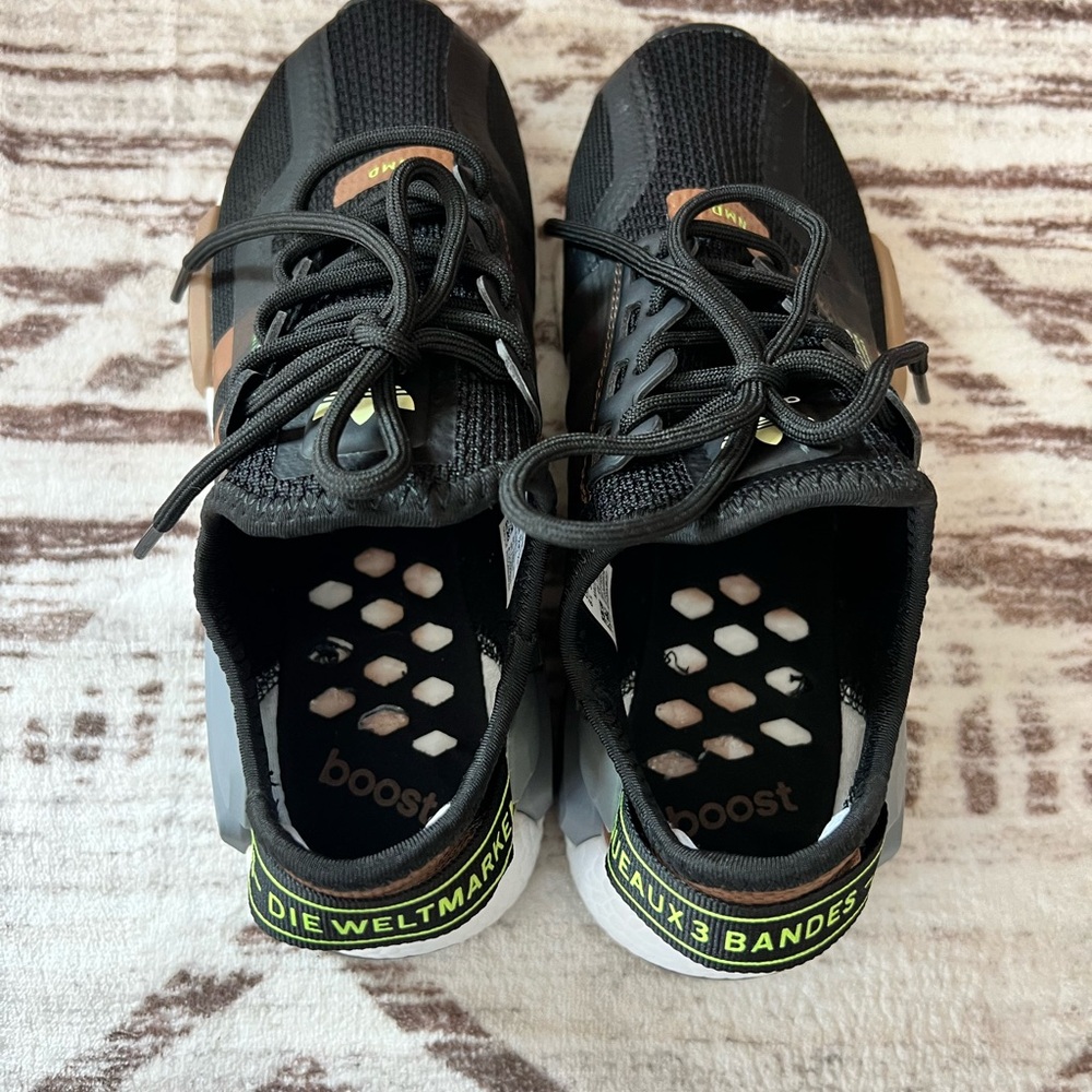 Adidas NMD Black and Brown Sneakers - Picture 10 of 11